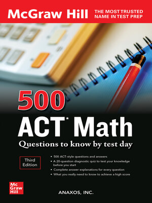 500 ACT Math Questions to Know by Test Day - ebook